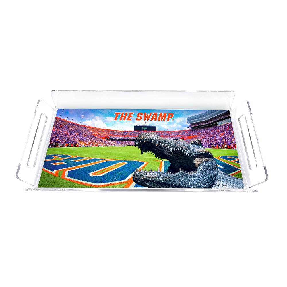 Florida Gators - Bull Gator Swamp Decorative Serving Tray