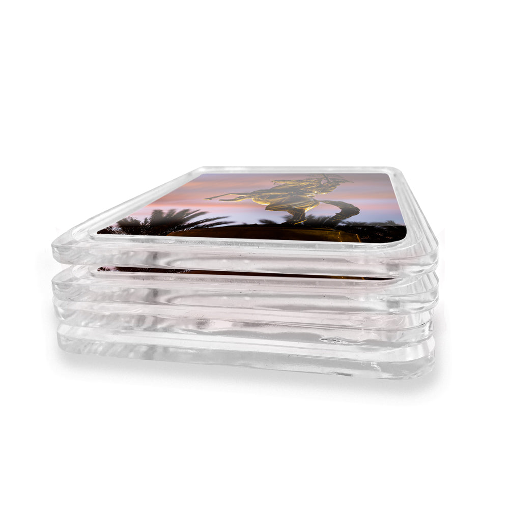 Florida State Seminoles - Osceola Last Night Drink Coaster