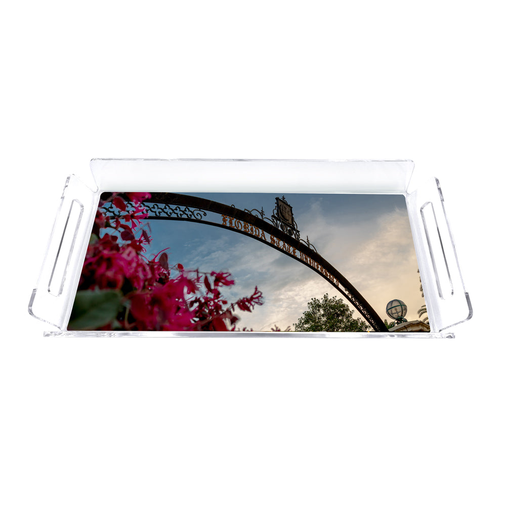 Florida State Seminoles - Gateway To Knowledge Decorative Tray