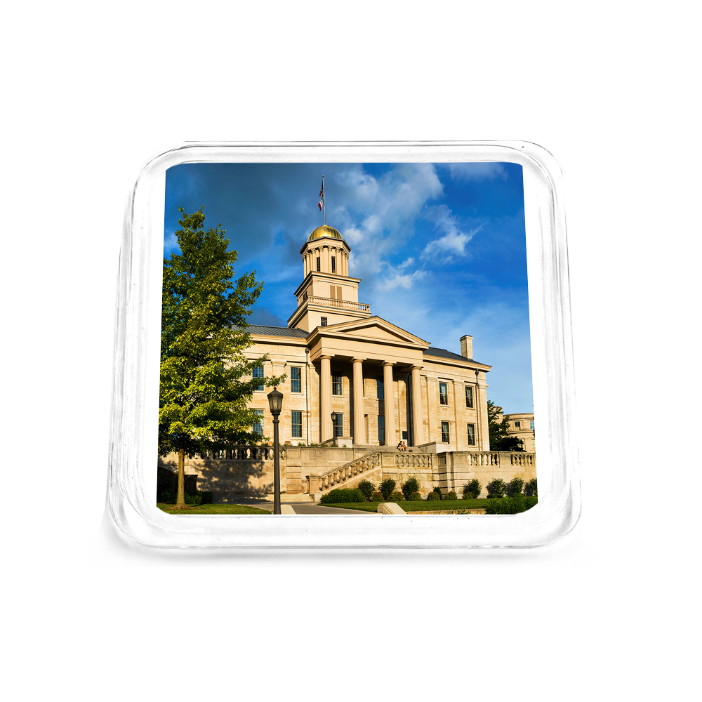 Iowa Hawkeyes - The Old Capitol Drink Coaster