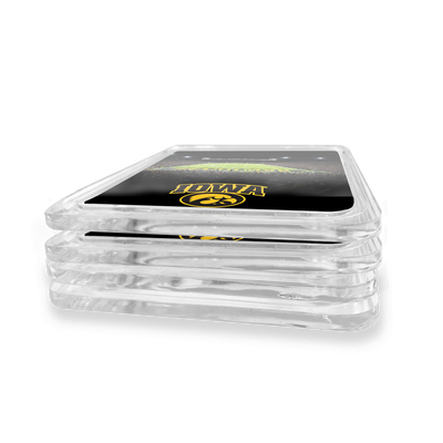 Iowa Hawkeyes - Iowa Blackout Drink Coaster