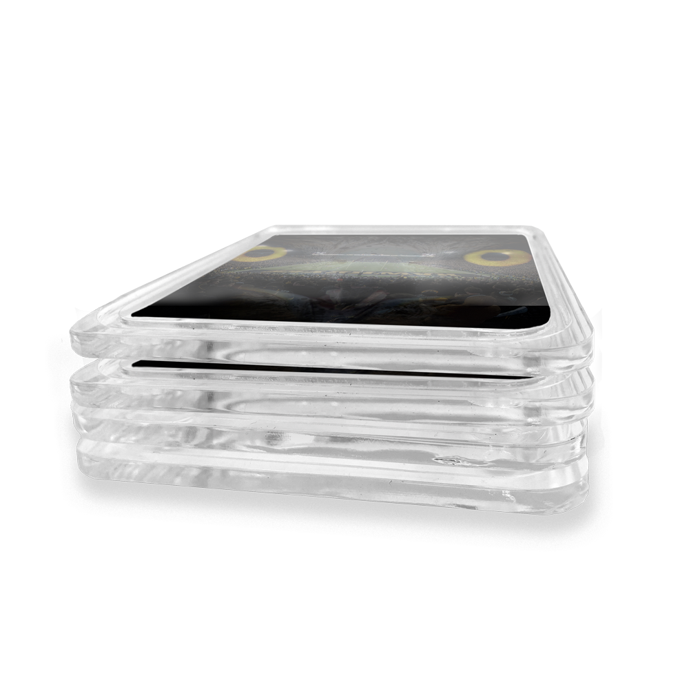 Iowa Hawkeyes - Gold Hawkeyes Drink Coaster