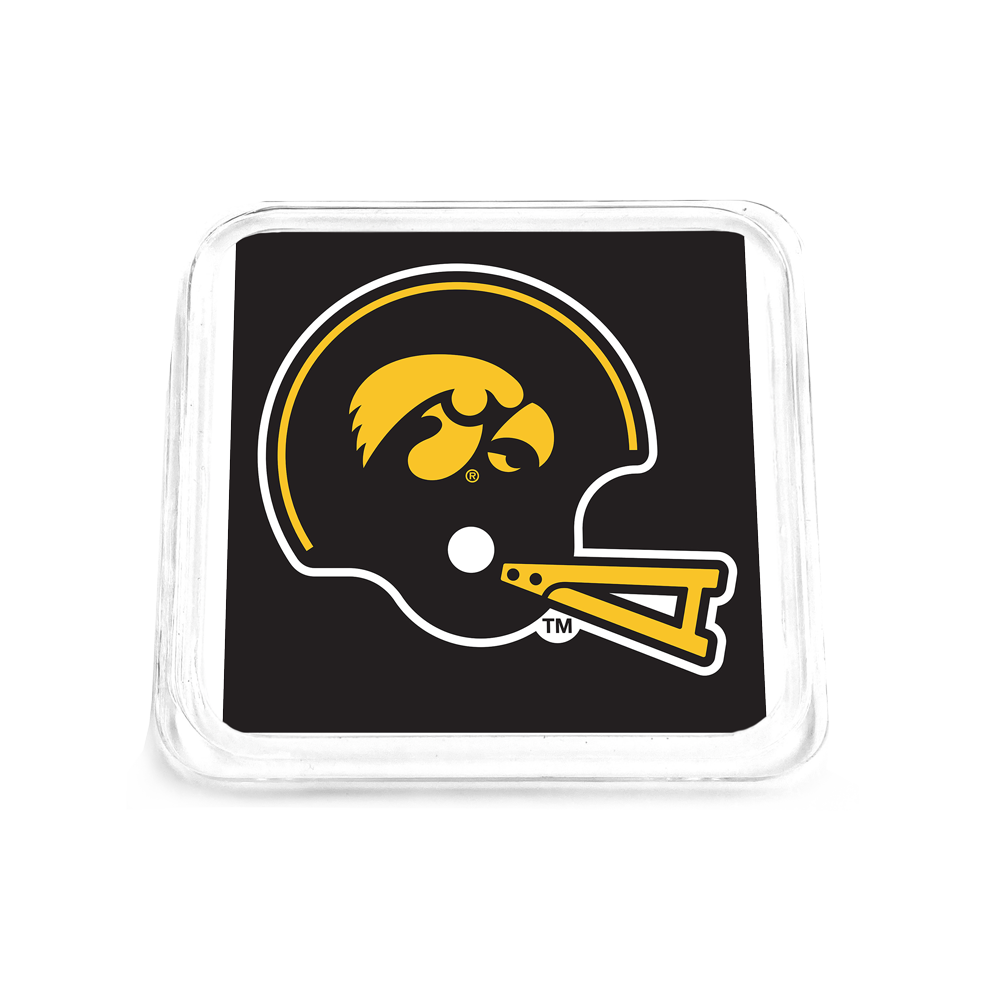 Iowa Hawkeyes - Iowa Helmet Drink Coaster