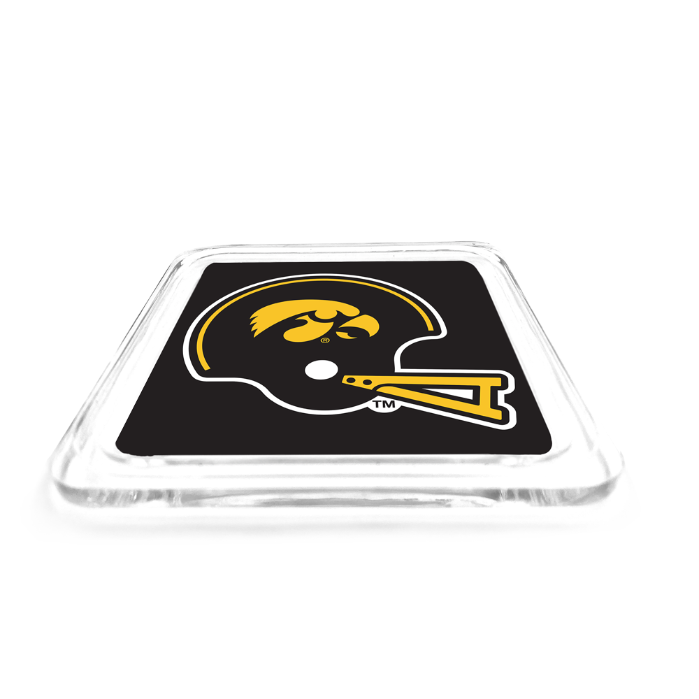 Iowa Hawkeyes - Iowa Helmet Drink Coaster