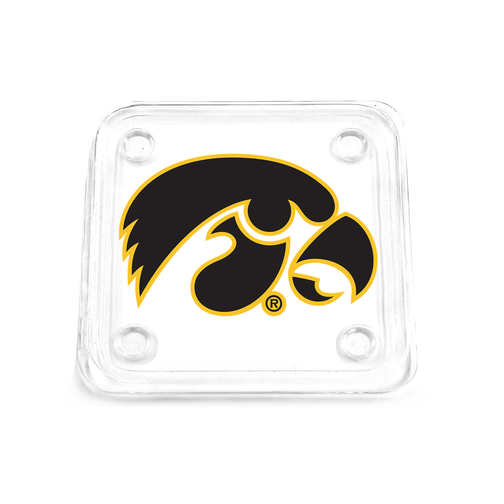 Iowa Hawkeyes - Tigerhawk Drink Coaster