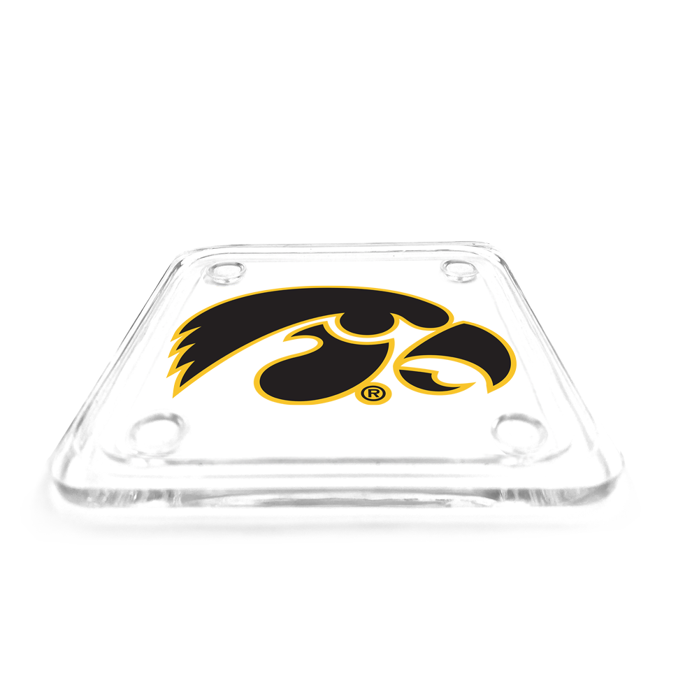 Iowa Hawkeyes - Tigerhawk Drink Coaster