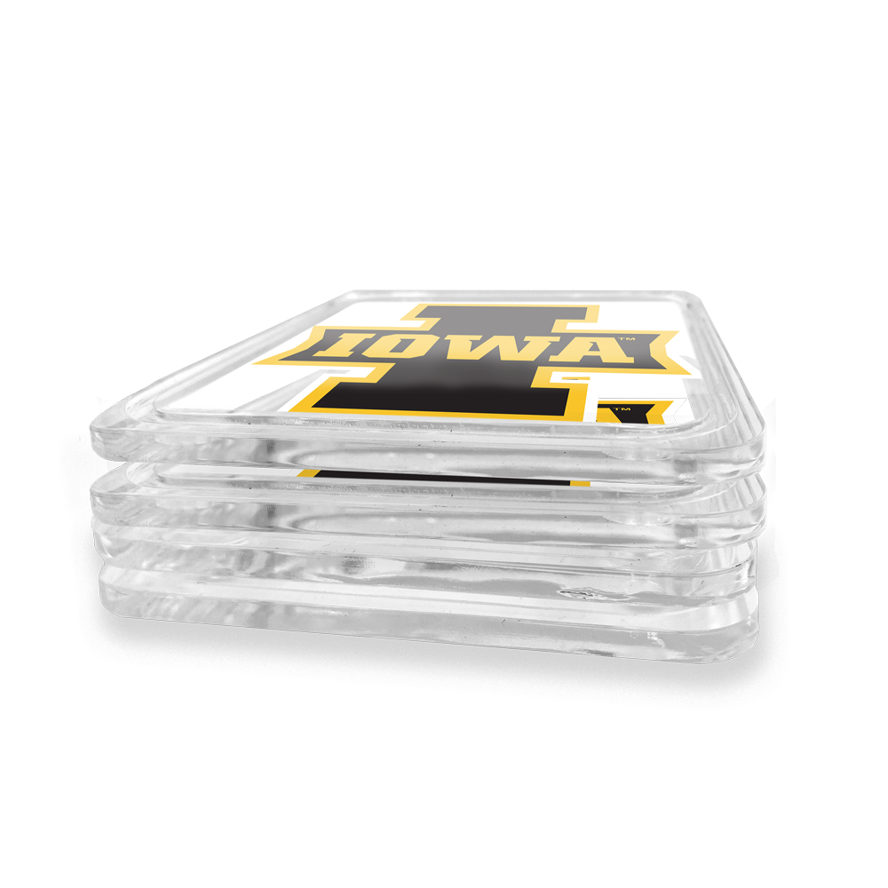 Iowa Hawkeyes - Iowa Mark Drink Coaster