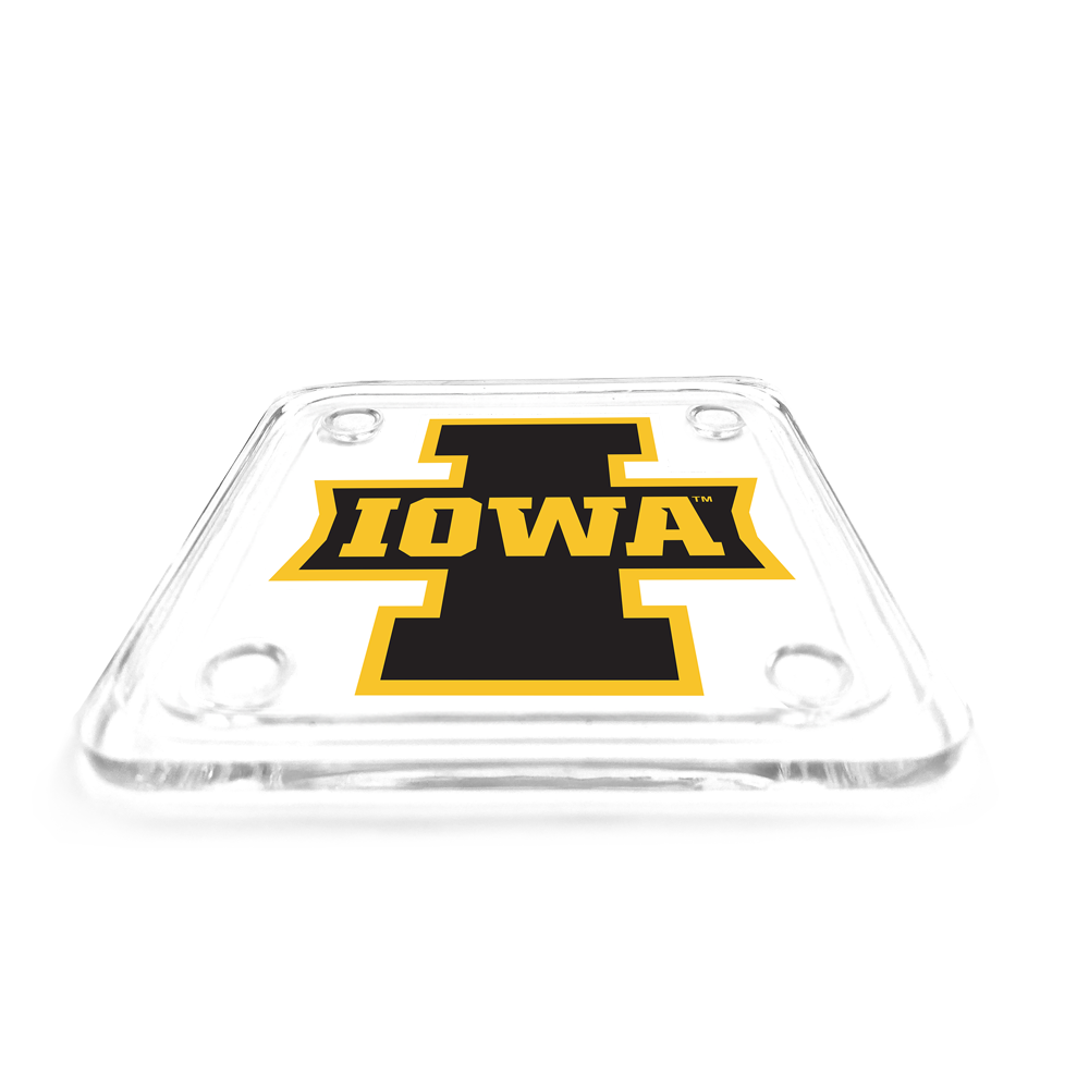 Iowa Hawkeyes - Iowa Mark Drink Coaster