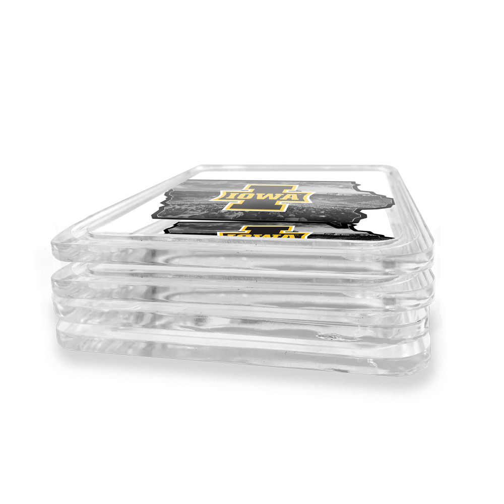 Iowa Hawkeyes - Iowa Drink Coaster
