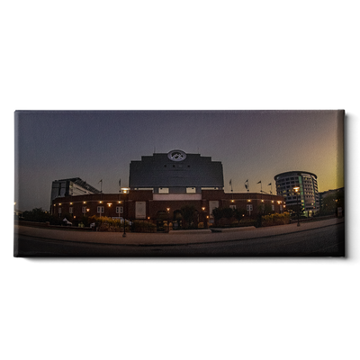 Iowa Hawkeyes - Kinnick Game Day Dawn Panoramic - College Wall Art #Canvas
