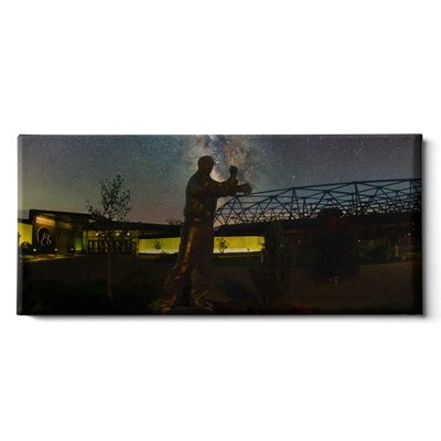 Iowa Hawkeyes - Night time Carver Hawkeye Arena - College Wall Art #Canvas