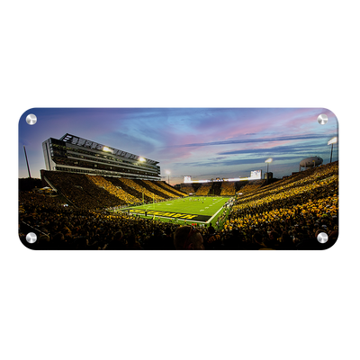 owa Hawkeyes - Kinnick Stadium Paint Pano - College Wall Art #Metal