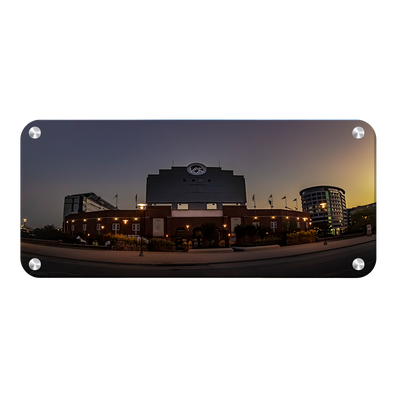 Iowa Hawkeyes - Kinnick Game Day Dawn Panoramic - College Wall Art #Metal