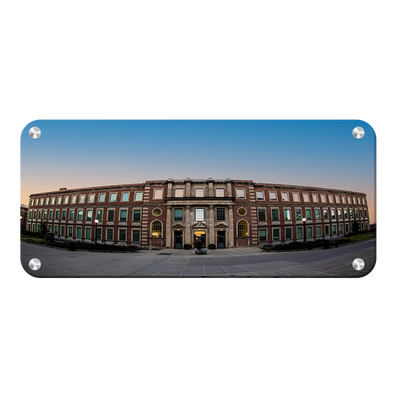 Iowa Hawkeyes - Chemistry Building Panoramic - College Wall Art #Metal