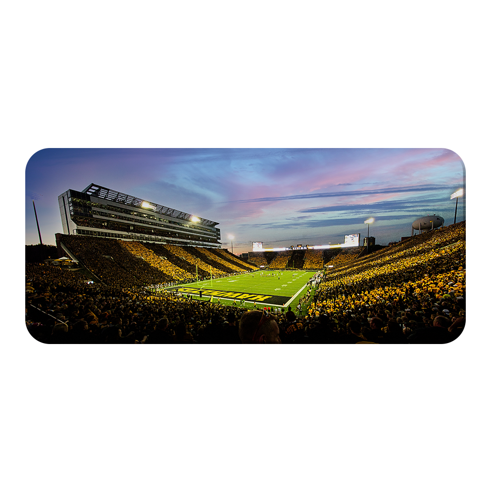 owa Hawkeyes - Kinnick Stadium Paint Pano - College Wall Art #PVC