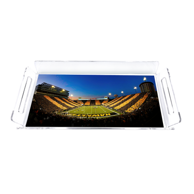Iowa Hawkeyes - Hawkeyes Stripe Out Decorative Serving Tray