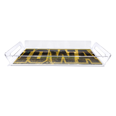 Iowa Hawkeyes - Iowa Decorative Serving Tray