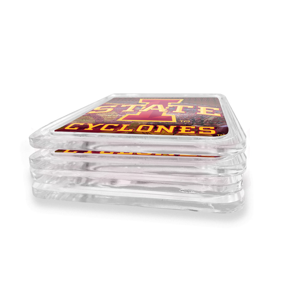 Iowa State Cyclones - Iowa State Cyclones Basketball Drink Coaster