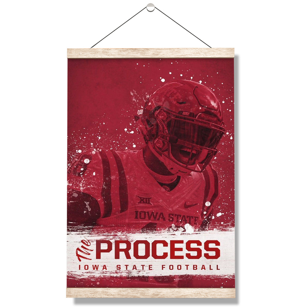 Iowa State Cyclones - The Process - College Wall Art #Canvas