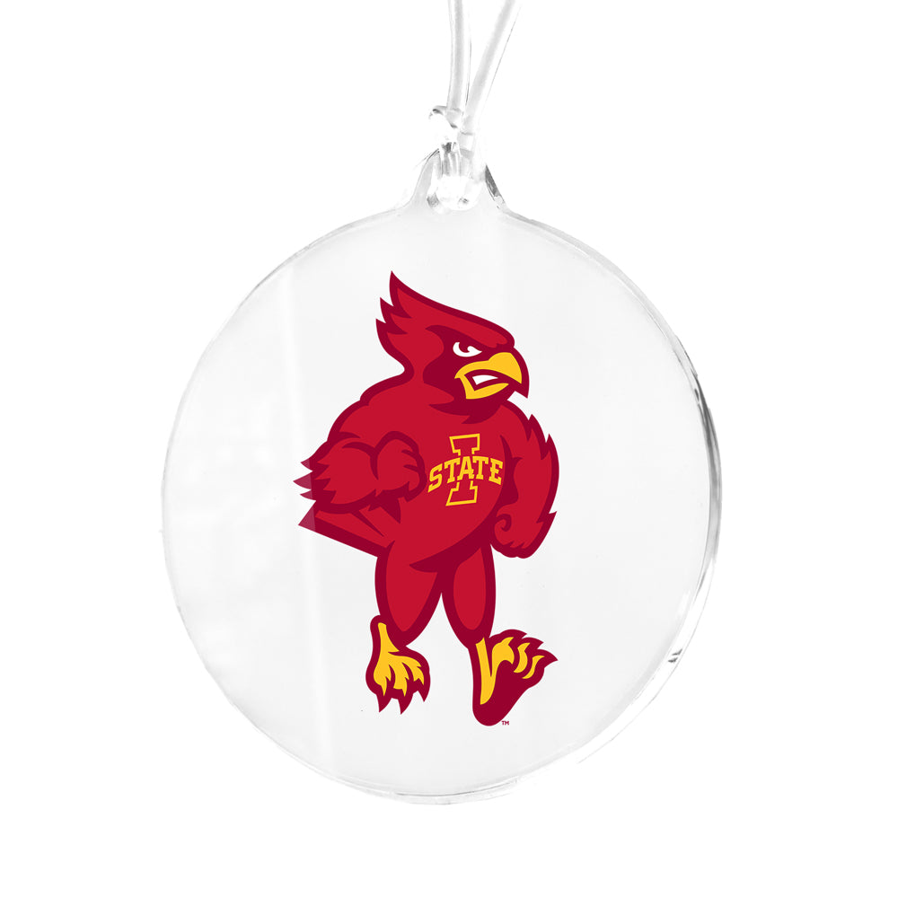Iowa State Cyclones - Cy Logo Ornament & Bag Tag