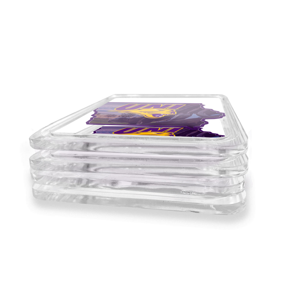 Northern Iowa Panthers - UNI State Drink Coaster
