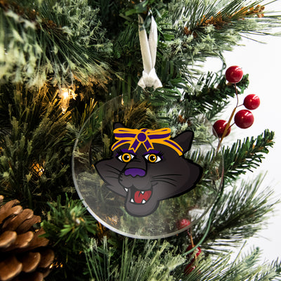 Northern Iowa Panthers - TK Panther Mascot Bag Tag & Ornament