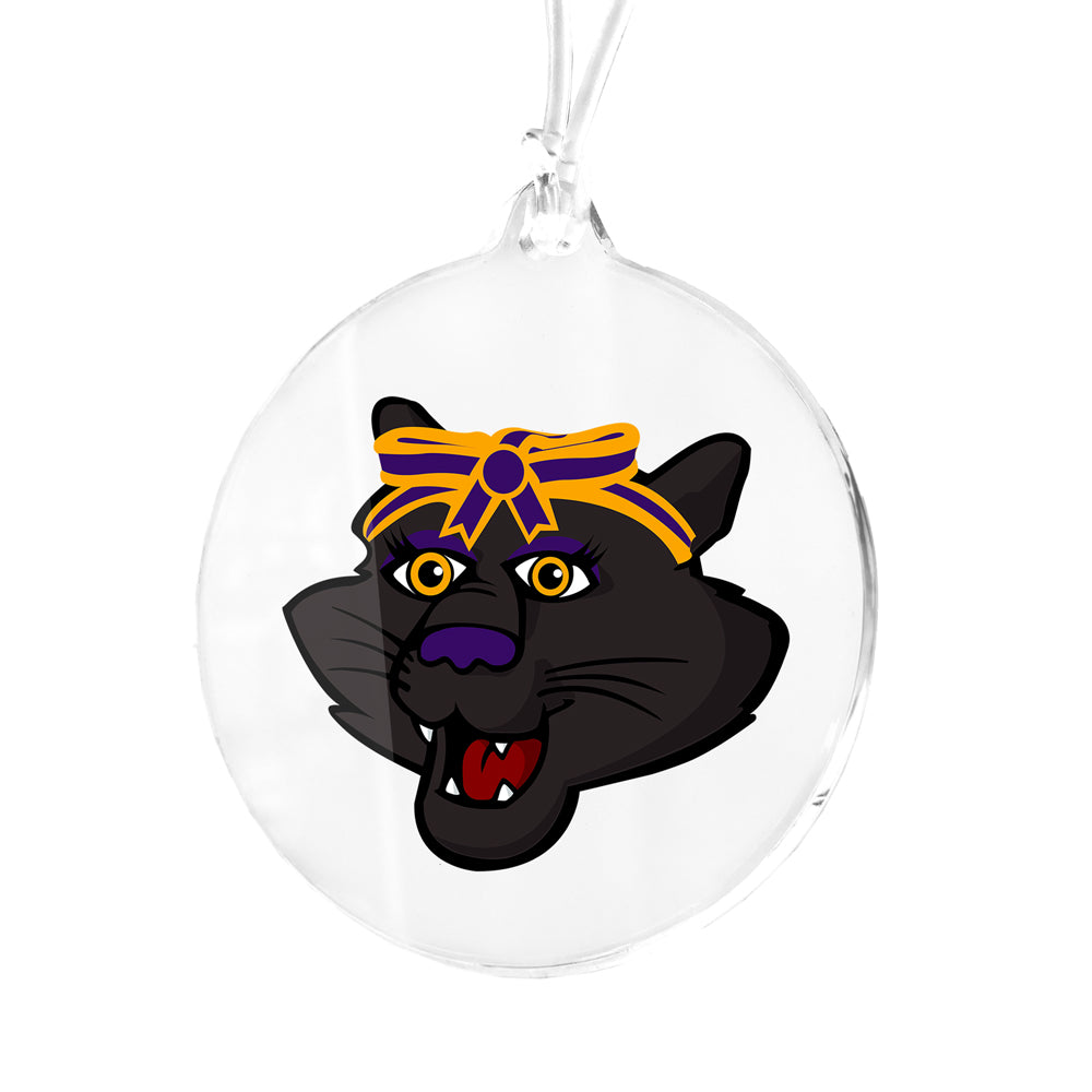 Northern Iowa Panthers - TK Panther Mascot Bag Tag & Ornament