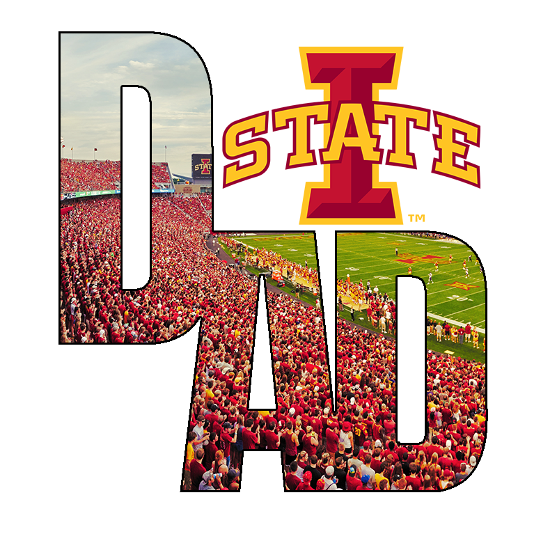 Iowa State Cyclones - Iowa State Dad Bag Tag