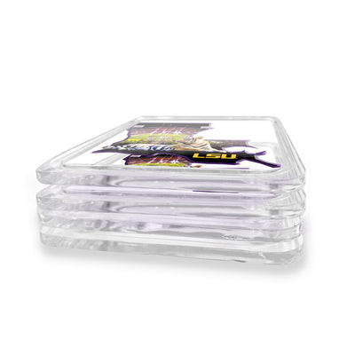 LSU Tigers - Mike VII's State Drink Coaster