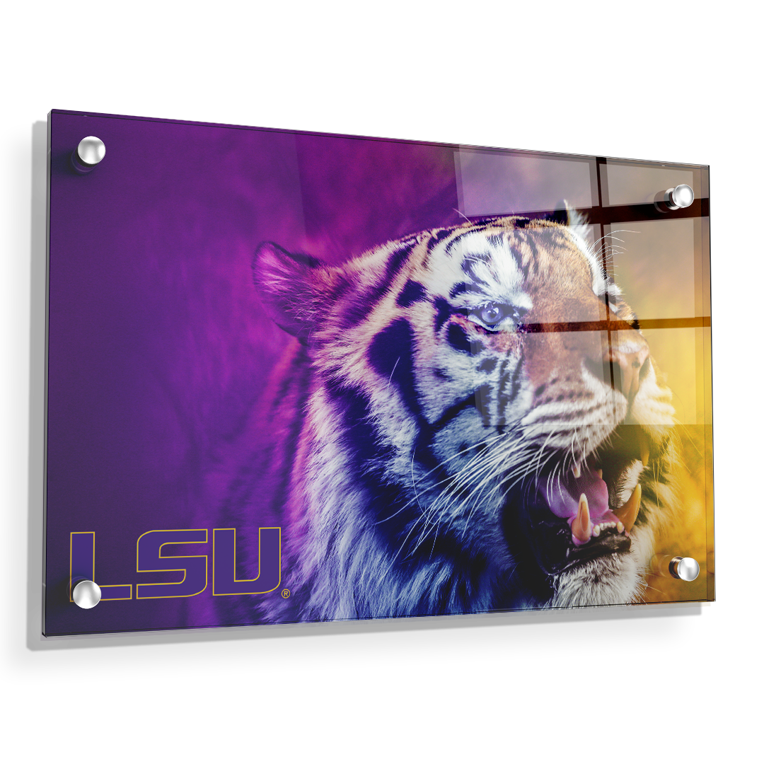 LSU Tigers - Mike's Colors - College Wall Art #Acrylic