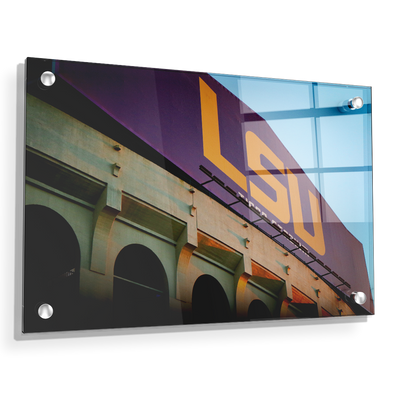 LSU Tigers - Tiger Stadium - College Wall Art #Acrylic