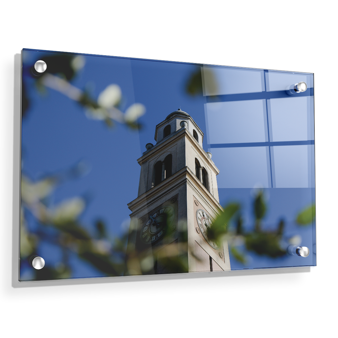 LSU Tigers - Memorial Tower Thru the Trees - College Wall Art #Acrylic
