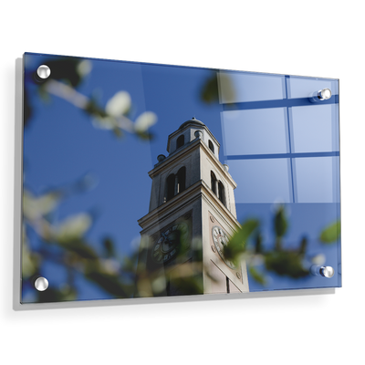 LSU Tigers - Memorial Tower Thru the Trees - College Wall Art #Acrylic