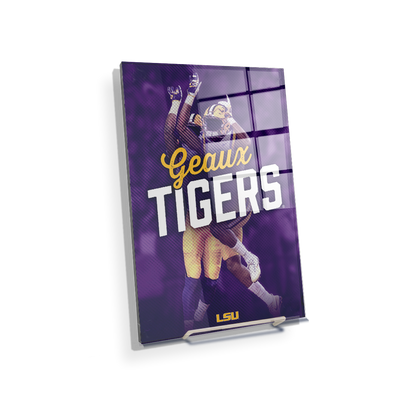 LSU Tigers - Geaux Tiger High Five - College Wall Art #Acrylic Mini