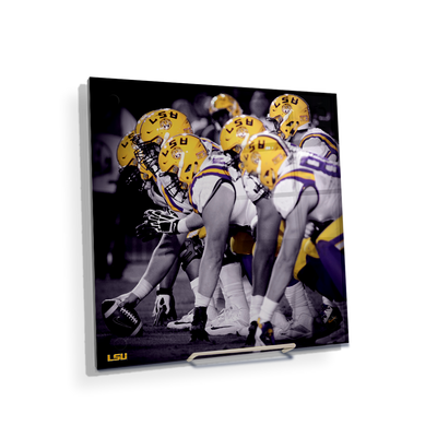 LSU Tigers - LSU Line - College Wall Art #Acrylic Mini
