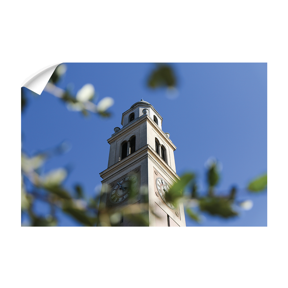LSU Tigers - Memorial Tower Thru the Trees - College Wall Art #Wall Decal