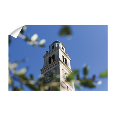 LSU Tigers - Memorial Tower Thru the Trees - College Wall Art #Wall Decal