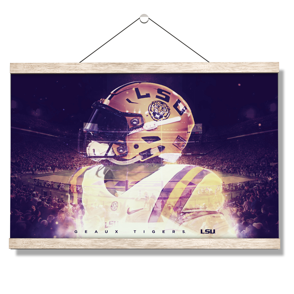 LSU Tigers - Epic Tiger - College Wall Art #Hanging Canvas