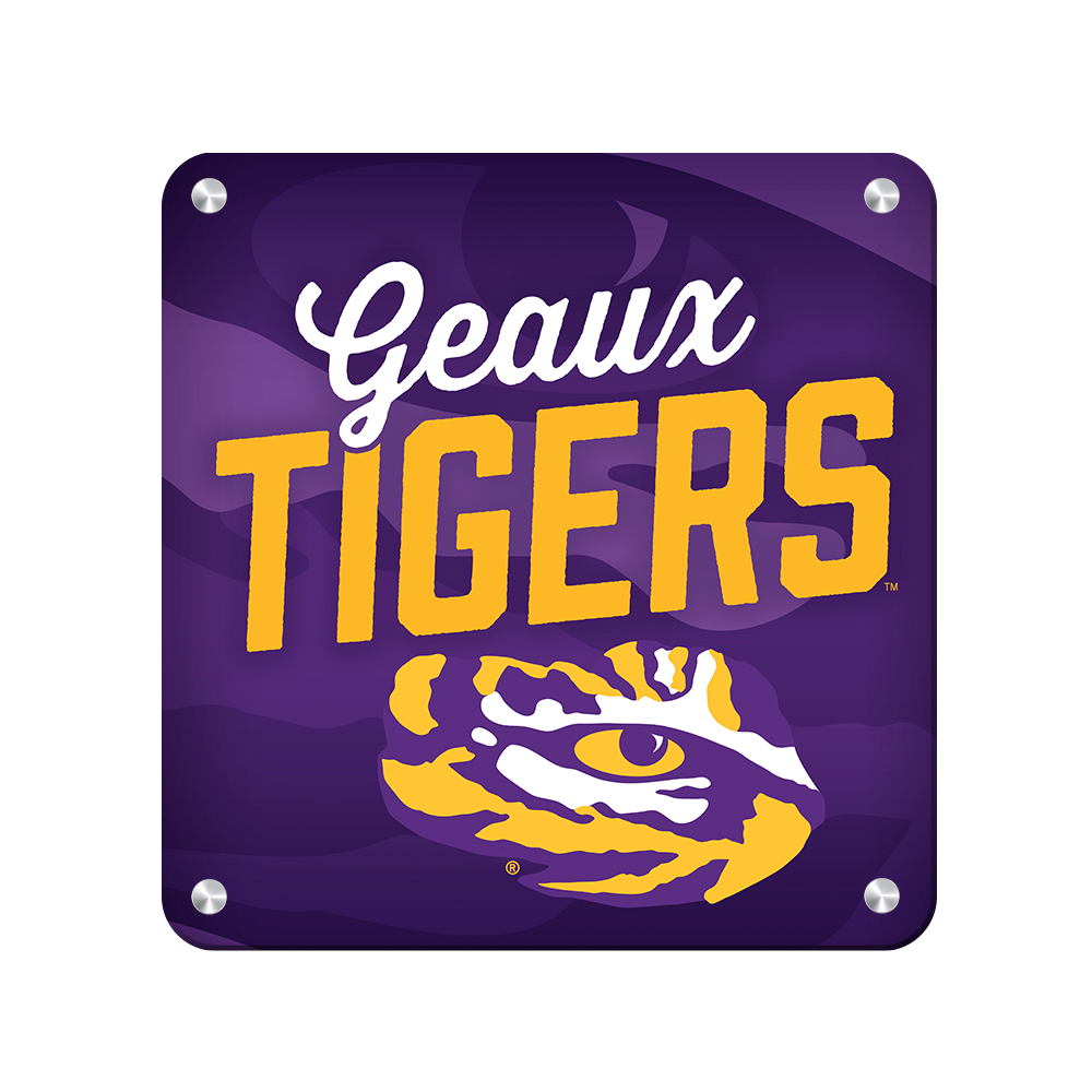 LSU Tigers - Geaux Tigers - College Wall Art #Metal