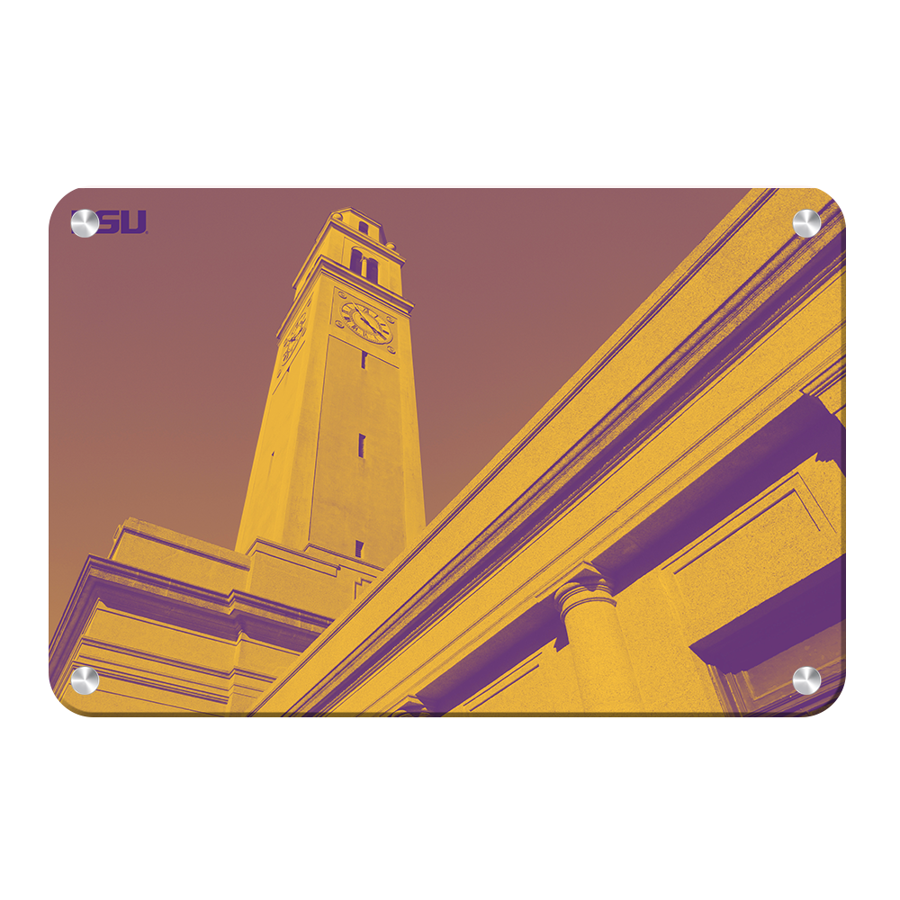 LSU Tigers - LSU Tower - College Wall Art #Metal
