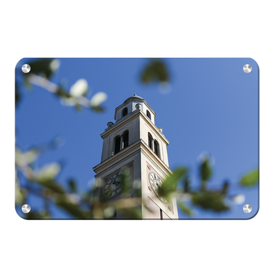 LSU Tigers - Memorial Tower Thru the Trees - College Wall Art #Metal
