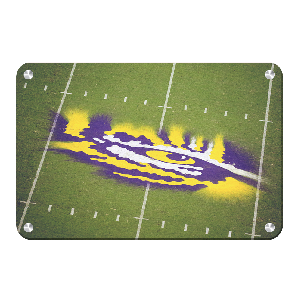 LSU Tigers - Eye of the Tiger 50 - College Wall Art #Metal