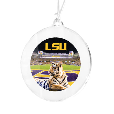 LSU Tigers - Mike VII's Kingdom Bag Tag & Ornament
