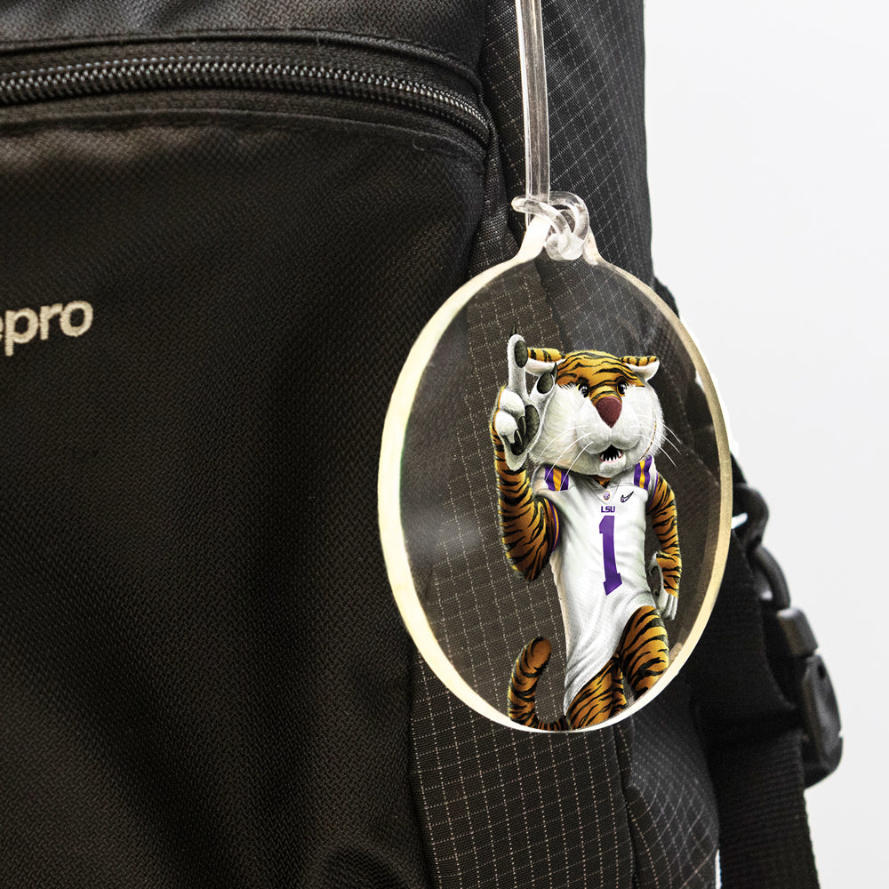 LSU Tigers - LSU Mike Bag Tag & Ornament