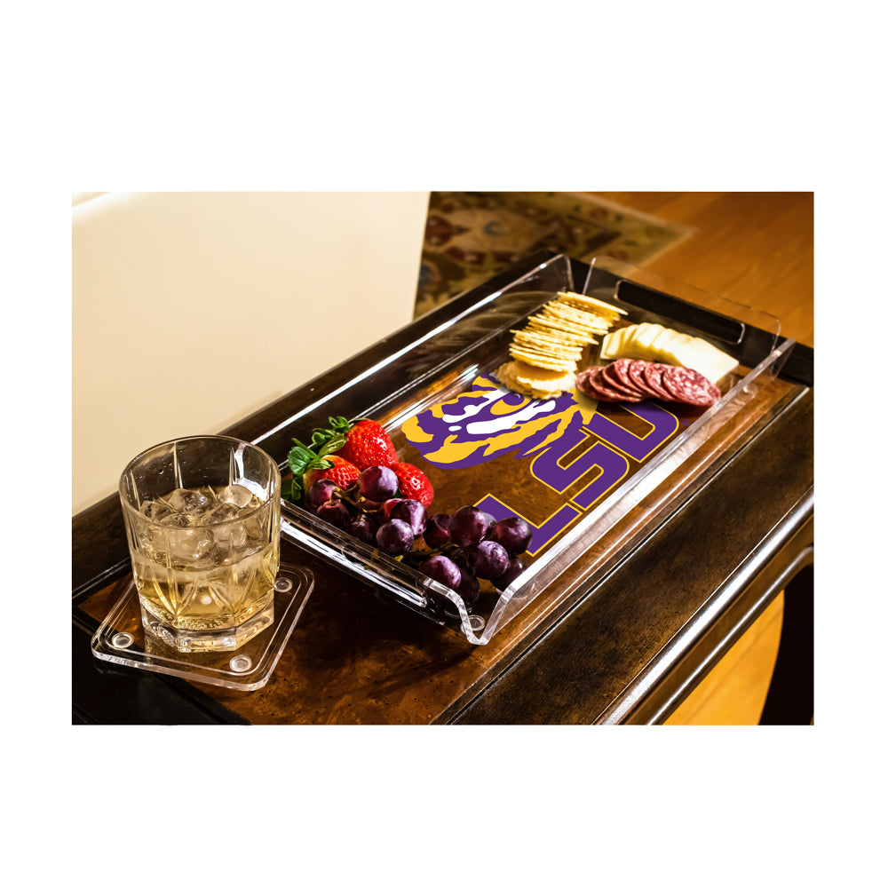 LSU Tigers - LSU Tiger Eye Decorative Tray