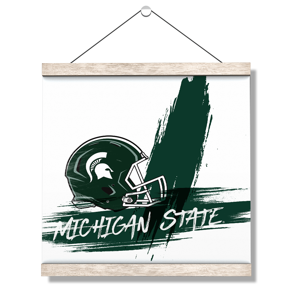 Michigan State - Michigan State Paint - College Wall Art #Canvas