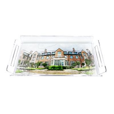 Michigan State Spartans - Lowden Watercolor Decorative Serving Tray