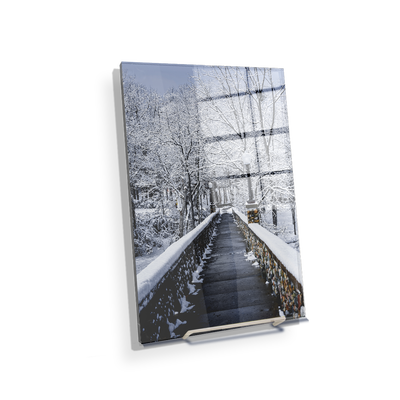 Winter Bridge - College Wall Art#Acrylic Mini