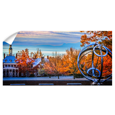 Miami RedHawks<sub>®</sub> - Sundial McCrackin Early Snow Panoramic - College Wall Art#Wall Decal