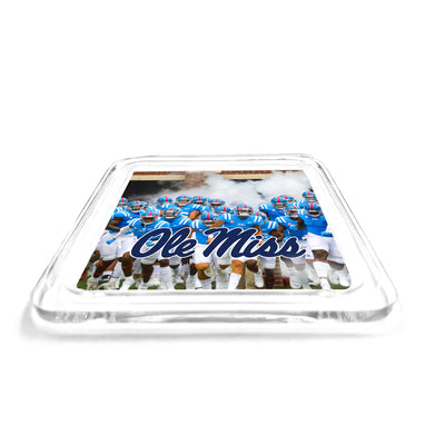 Ole Miss Rebels - Powder Blue Drink Coaster